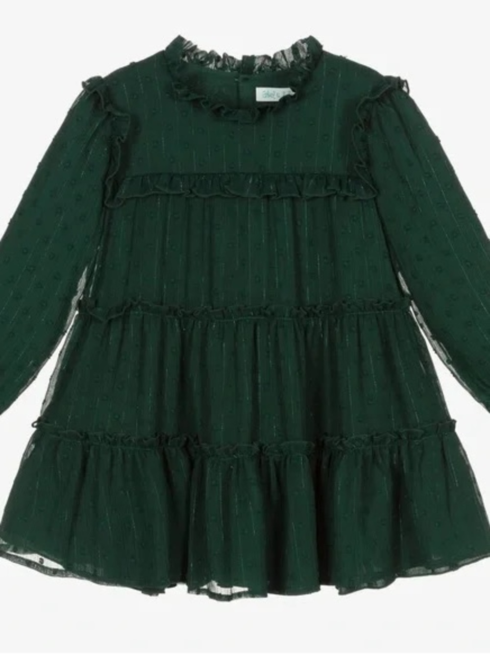 ABEL & LULA /// Girls Green Dress - Size 7